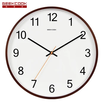 

Modern Wooden Wall Clock Kitchen Hanging Table Wall Watch Mechanism Living Room Bedroom Silent Clocks Reloj De Pared Decor SC371
