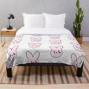 

Lil Peep Inspired Peeps Plush Bunny Throw Blanket Soft Sherpa Blanket Bed Sheet Single Knee Blanket Office Nap Blanket