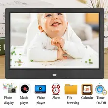 Марко цифровой de fotos 10 дюймов черный ips Многофункциональный Смарт Цифровая фоторамка электронный альбом 16:9 экран кадра фото