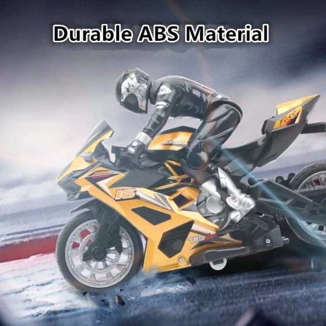Large Remote Control Off-Road Stunt Motorcycle RC 2.4G 60mins 1:10 High Speed Climbing Drift Model Remote Control Car Kids Toys 5