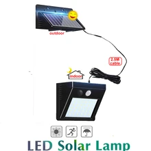1/4pcs Waterproof 30 LEDs Solar Light Solar Panels Power PIR Motion Sensor Light Garden Outdoor Pathway Sense Solar Lamp Wall Li