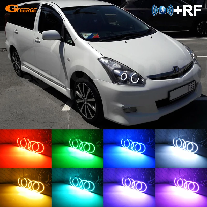 Пульт дистанционного управления для TOYOTA WISH 2003 - 2009 BT приложение RF многоцветный