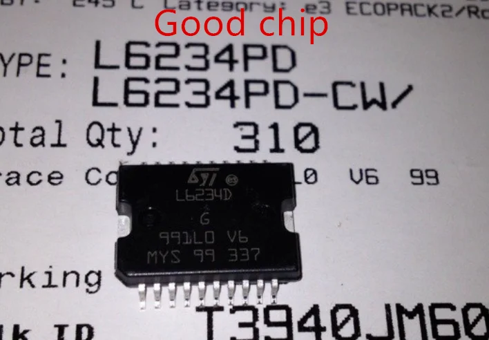 5 шт. L6234D L6234PD L6234 HSOP-20 шаговый двигатель Чип Драйвер Новые оригинальные запчасти |