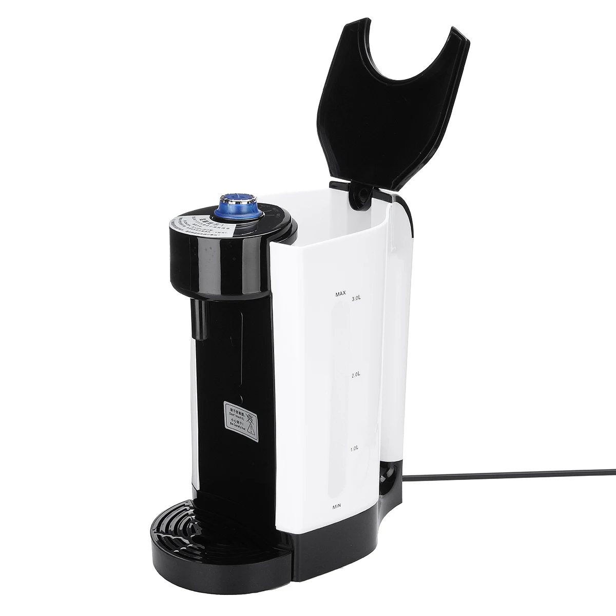 

3L Electric Water Boiler Instant Heating Electric Kettle Water Dispenser Adjustable Temperature Coffee Tea Maker Office 2000W
