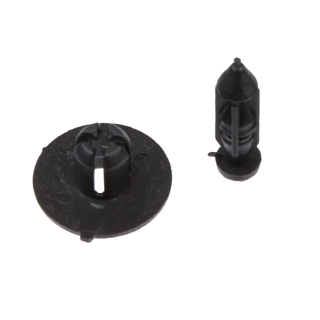 30pcs Bumper Radiator Mounting  Clips Fastener 8mm For Volvo  