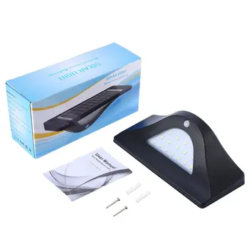 

Solar Garden Light LED Solar Lamp Waterproof Outdoor Lighting Decoration Street Lights Security Wireless Wall Lamp