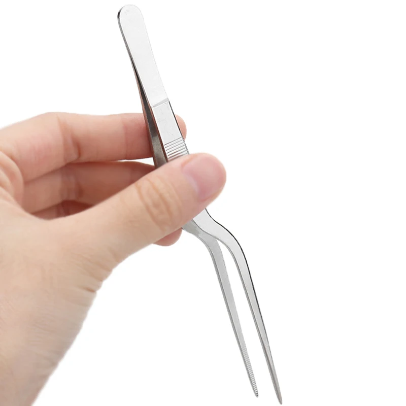 Pince à Four En Acier Inoxydable 19 Cm - Ustensile De Cuisine Robuste - Marque TOPANBIETER