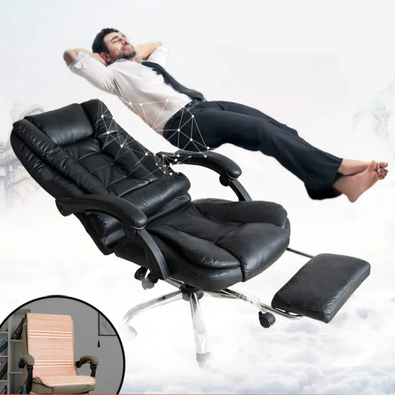 Office Computer Chair Household Office Boss Chair PU Swivel Lift Gaming Chair Silla Oficina Cadeira
