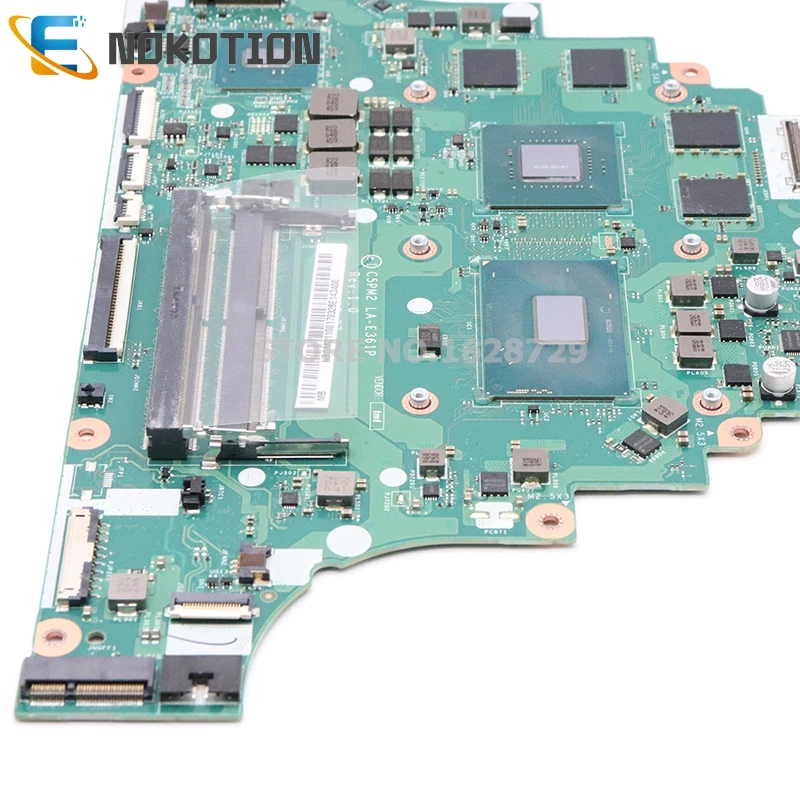 NOKOTION C5PM2 LA-E361P основная плата для acer aspire VX5-591 VX5-591G материнская плата для ноутбука I7-7700HQ процессор GTX 1050 GPU
