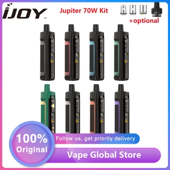 

Pre-order IJOY Jupiter 70W Pod Kit 5ml Pod 0.2ohm/0.6ohm Mesh Coil Powered by Single 18650 Cell vape kit vs vinci X/ TARGET PM80