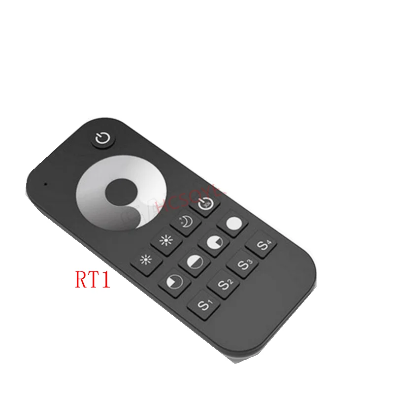 V1+ RT1 DC5V-36V беспроводной 2,4G RF беспроводной сенсорный светодиодный диммер контроллер для 5050 3528 одноцветный светодиодный светильник