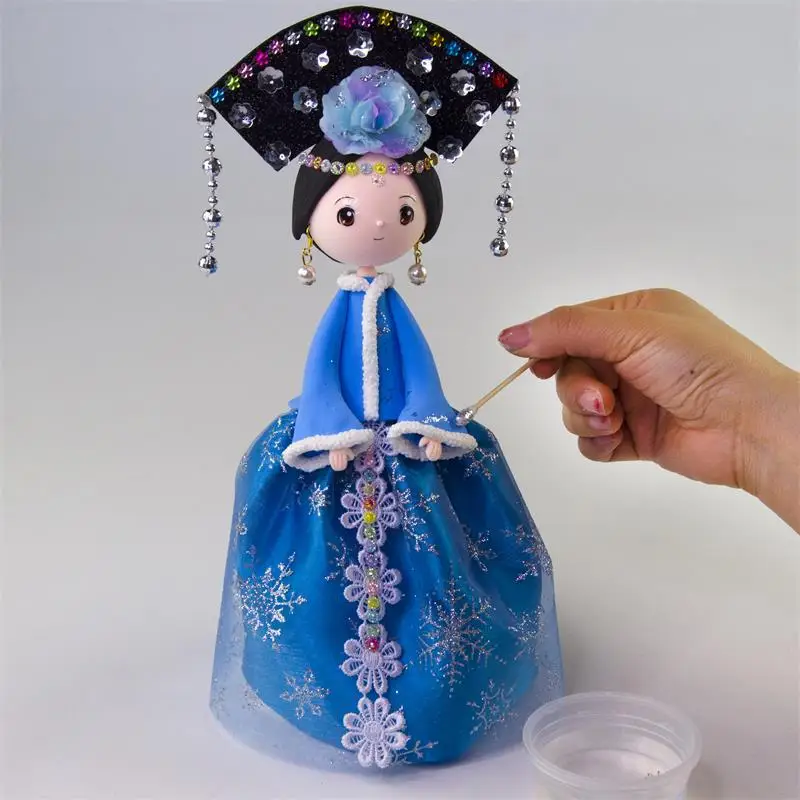

Rainbow Angel Palace-Light Clay Material Box Children'S Educational Handmade Plasticene DIY Palace-Style Princess