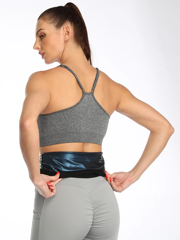 tummy control underwear Plus Size Polymer Sauna Sweat Vest for Women Heat Trapping Sweat Sauna Shaper Shirt Workout Weight Loss Tank Top body shaper