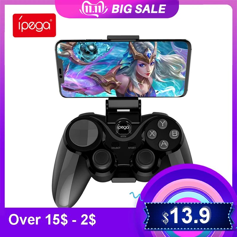 

IPEGA PG-9128 Wireless Gamepad bluetooth Game Controller for ios android tv Joystick joycon controller pubg controller vs sega