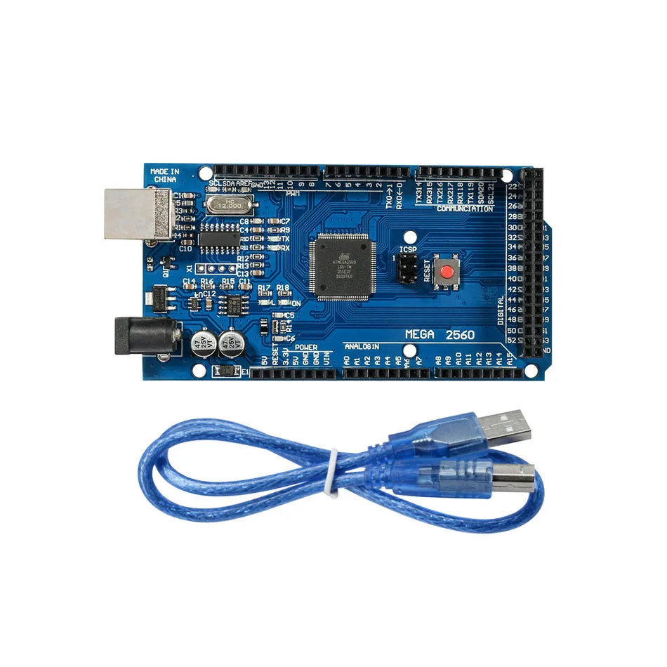 Ramps 1 4 комплект Mega 2560 R3 + RAMPS панель управления 5 шт. DRV8825 шаговый двигатель привод