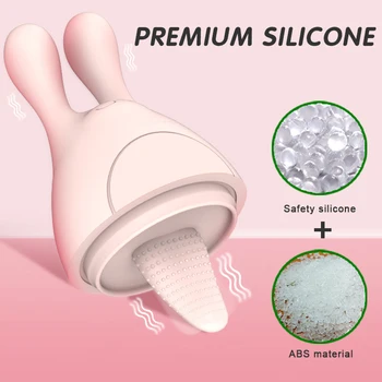 Licking Tongue Vibrator Sex Toys for Women Clitoris Stimulator  Nipple G spot Vibrator For Couples Female Masturbator Adult Toys 4