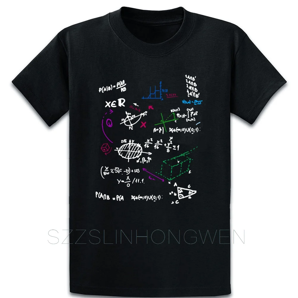 

Math Complex Mathematical Blackboard With Formula T Shirt Tee Shirt Fashion Plus Size 5xl Customize Spring Pictures Trend Shirt