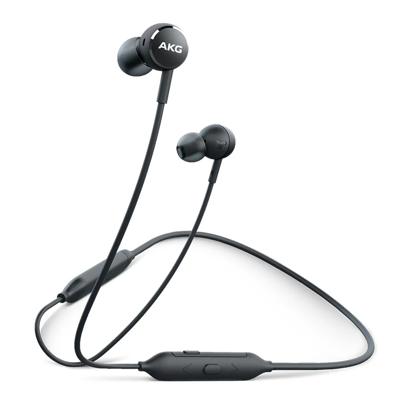 New AKG Y100 WIRELESS Bluetooth 4.2 In-ear Headset Hanging Neck Magnetic for Music Sports with Mic Earphones