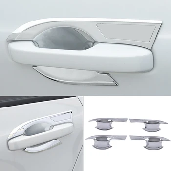 

Car Accessories for Honda Fit Jazz GR 2020 2021 ABS Upgrade Chrome Exterior Door Handle Bowl Cover 4pcs