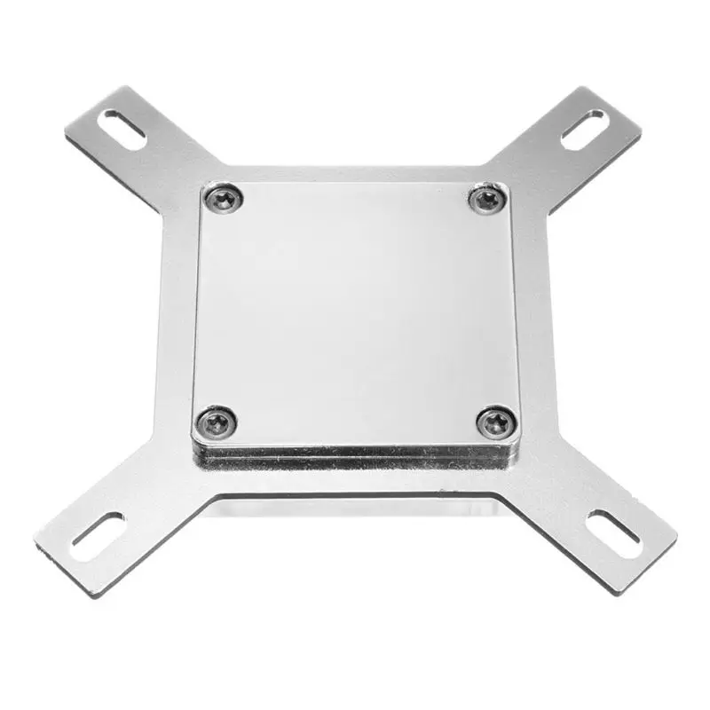 G1/4 Thread Waterblock Acrylic Copper Water Cooling CPU Radiator Heatsink Block PXPE