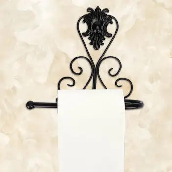 

Toilet Roll Holder Paper Towel Holder Wall-mounted Tissue Rack for Kitchen Bathroom Tissue Rack
