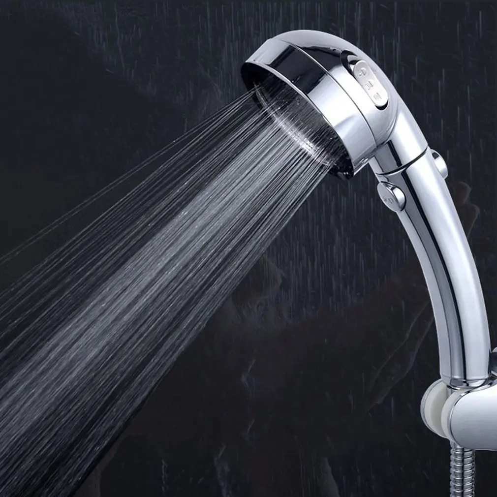 Three-speed Adjustment Comfortable Rain Thread Installation Switch Supercharged Nozzle Removable And Water-saving Shower