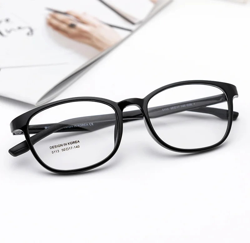 Bo New Style Children Nearsighted Glasses Men's Fully TR90 Material Optical Glasses Frame Students Eye Protection Glasses W