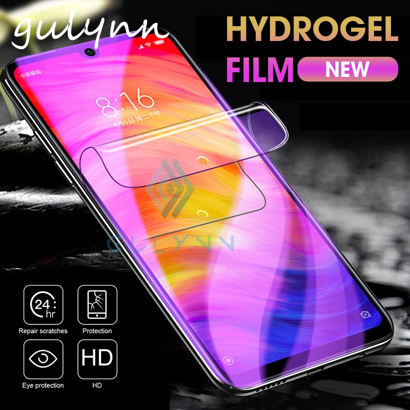 

Hydrogel Protective Film On The For Xiaomi Redmi 7A Anti Blue Ligh Screen Protector Film Redmi Note 8 Pro 5 6 7 4X K20 Pro Cover