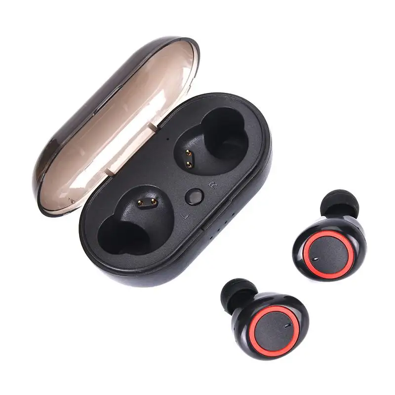 TWS мини водонепроницаемые спортивные наушники Bluetooth беспроводные модные портативные Hifi качество звука с зарядной коробкой наушники