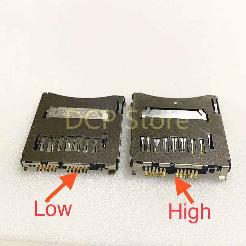 10PCS SD Memory Card Slot Repair Parts Canon EOS 100D 200D 70D 77D 80D 750D 760D 6D Mark II 6DII 6D2 SLR camera repair parts
