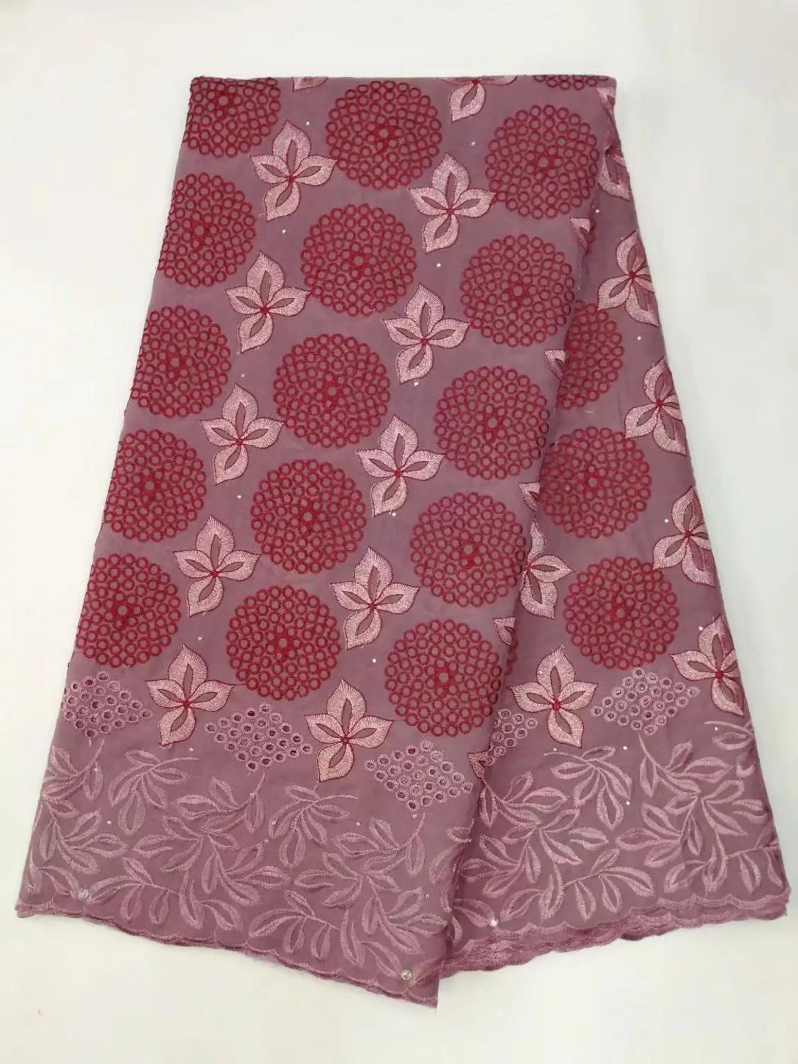 

Latest African Lace Fabric High Quality Swiss Lace With Beads and Stones In Switzerland African Lace Materials African NX849x