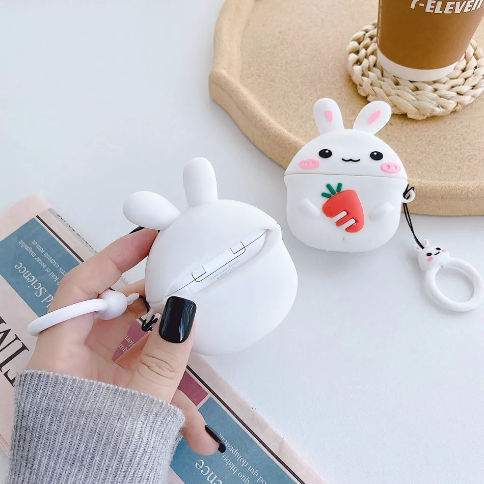 3D чехол для наушников для Airpods Pro Чехол Силиконовый Ститч Кот Мультяшные наушники/Earpods чехол для Apple Air pods Pro 3 чехол Брелок