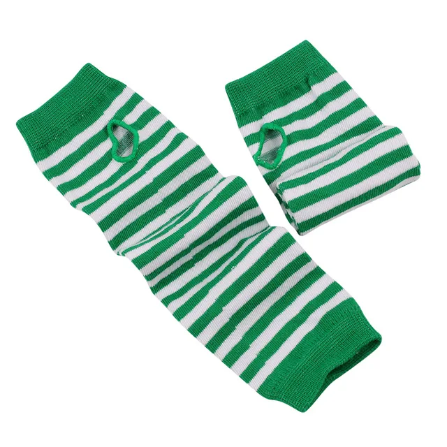 Anime Glove Cosplay Darkly Ninja Mitten Oversleeve Man Women Fashion Sun Block Keep Warm Cuff Green White