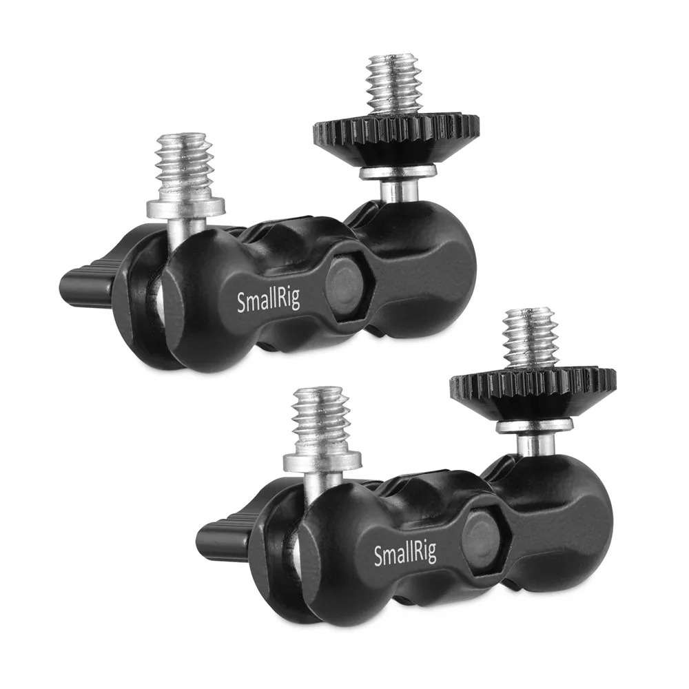 Universal Magic Arms with Small Ballhead (2pcs Pack) For Camera Cage/Top Plate /