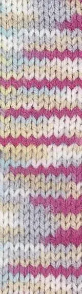 Yarn Alize happy baby multicolor/52234 beige-raspberry-turquoise 5 pcs per pack | Дом и сад