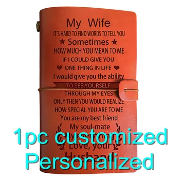 

Engraved Leather Journal Business Gift Dropshipping New Products BJ047 A6 Notebook Diary Custom Personalized Print Vip