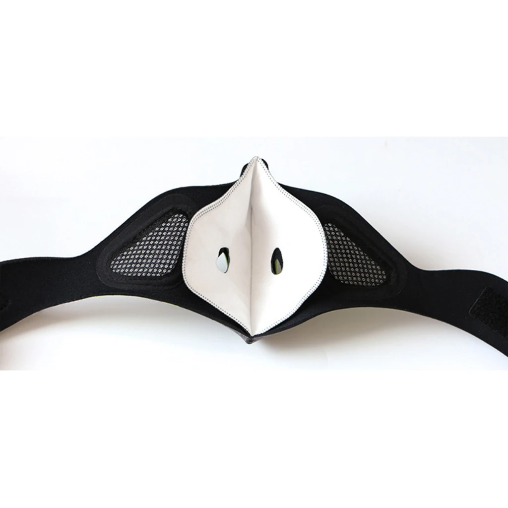 1 Piece Cycling Mask Filter Half Face Mask Carbon Activated Against Dust for Cycling Hiking Running Skiing Snowboarding Sports