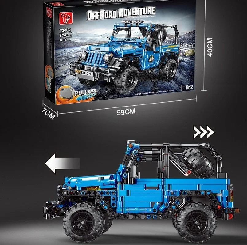 PUXIDA 876PCS Super Racing Sports Technical Car Model Building Blocks City Remote Control Technique Vehicle Bricks Toys For Kids