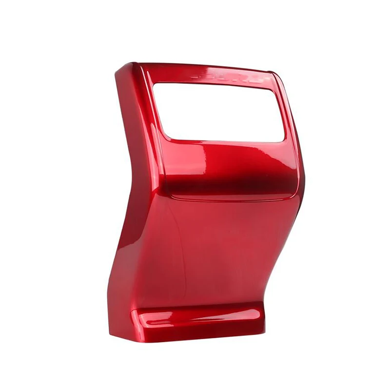 Carbon Fiber Color or chrome ABS grain Air Vent Outlet Cover Bezel Frame Fit For Honda Accord - Название цвета: Красный