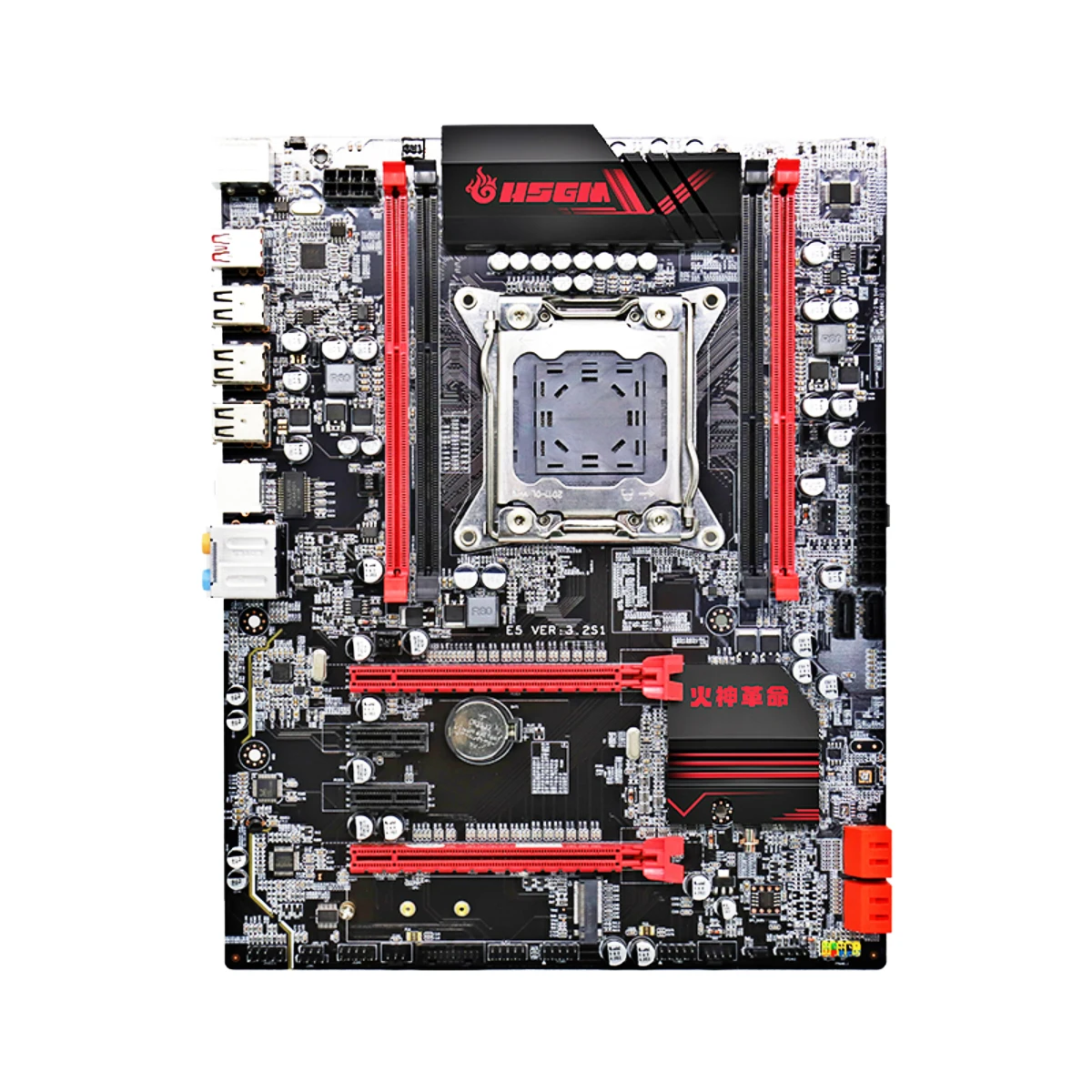 X79 материнская плата LGA2011 CPU ATX USB3 SATA3 Kit PCI E NVME M.2 SSD Поддержка DDR3 REG ECC Rams и Xeon E5 Core