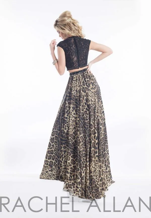 Robe de soiree, Очаровательное черное кружевное платье с рукавами-крылышками и леопардовым принтом, длинное платье из двух частей для выпускного вечера, платье подружки невесты