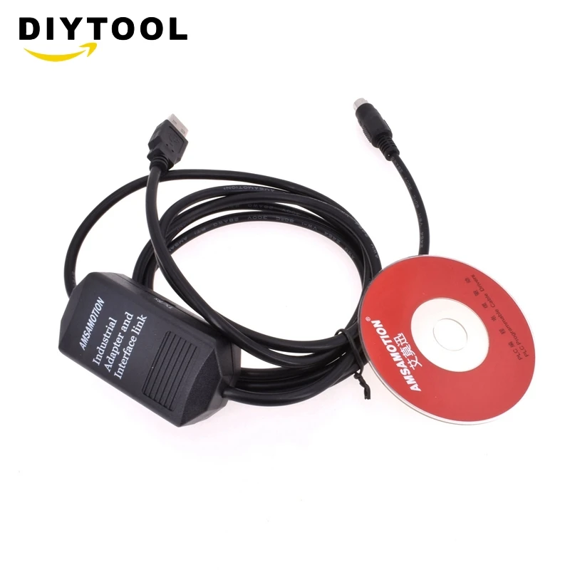 

PLC Cable USB SC09-FX MELSEC SC-09 USB-FX Compatible with Mitsubishi BSG
