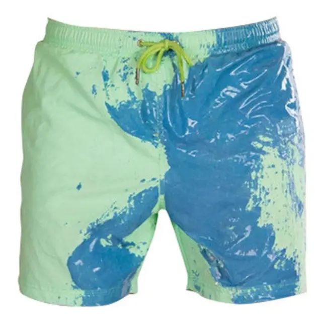 Men Summer Beach Shorts Temperature 