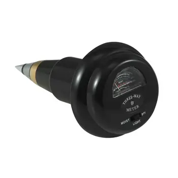 

3in1 Soil PH Light Moisture Meter Garden Plant Soil Analyzer Tester Self-Powered