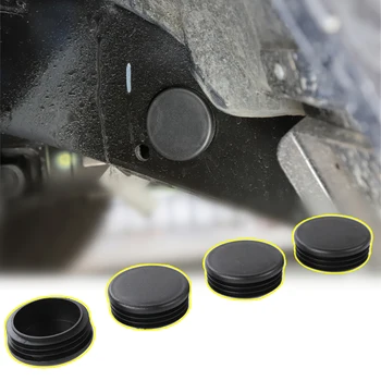 

Car Exterior Floor Pan Drain Plugs Frame Hole Removable Waterproof Plug for Jeep Wrangler JL 2018 2019 Rubber Black Accessories