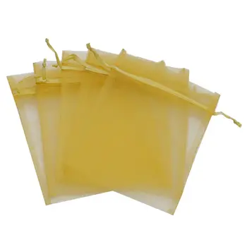 

Organza Wedding Party Favor Gift Candy Sheer Bags Jewelry Pouch, 4inch x 6inch(10x15cm)