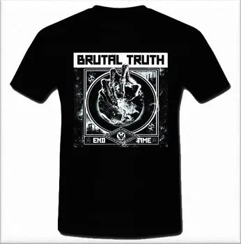 

Brutal Truth End Time Evolution Through Revolution Black T-shirt