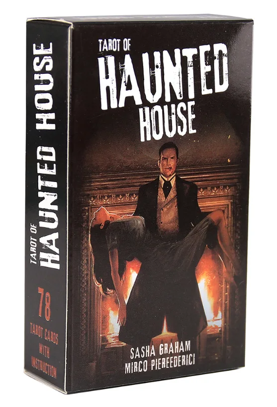 

High Quality Tarot of the Haunted House 78pcs Tarot Cards Oracle Card for Guidance Divination Tarot Deck Board Games for Adult