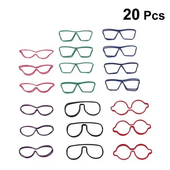 

20PCS Paper Clips Portable Decorative Functional Creative Paper Photo Note Bookmark for School Home Office Use