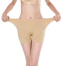 Дышащие защитные трусики для женщин, средняя талия, удобные, анти-трение, короткая повязка на бедро, кружева, безопасность